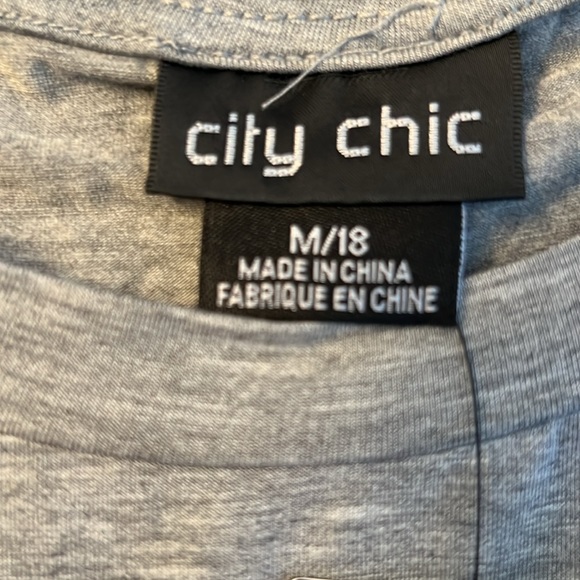 CITY CHIC M/18 MOLLY SLEEP OVERSIZED SOFT & CUDDLY TOP. - Picture 2 of 8